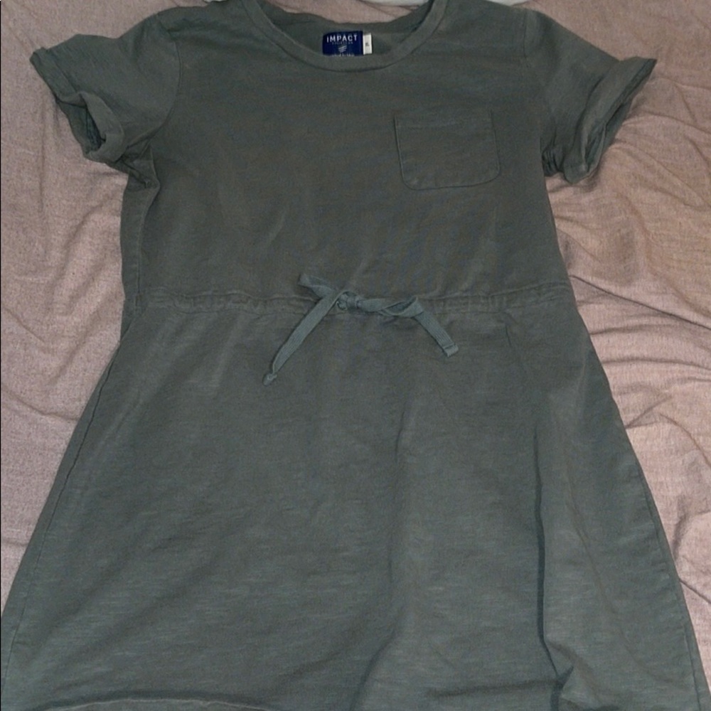 Army green dress